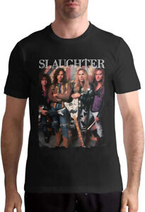 Vintage Slaughter Band Members T-Shirt Black S14306