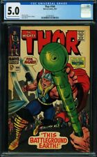 New ListingThor #144 CGC 5.0 Marvel Comics 1967 Stan Lee Story Jack Kirby Cover and Art