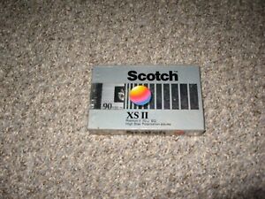 Scotch XS II 90 High Bias Sealed Blank Audio Cassette