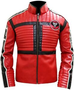 My Chemical Romance Kobra Kid Mikey Way Red Leather Jacket