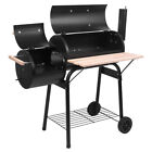 Charcoal Grill BBQ with High-Temperature Paint & Plastic Wheels