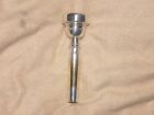 New ListingVincent Bach Trumpet Mouthpiece Vintage Stamp CORP. 3 SS Silver Brass Pre-owned