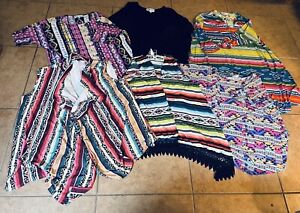 Lucky and Blessed L&B Lot of 6 Items 3 Tops, 1 Dress, 2 Vests Sizes M, L, 1X, 3X