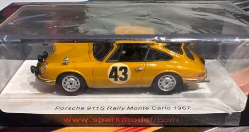 Spark 1/43 Porsche 911S Rally Monte Carlo 1967
