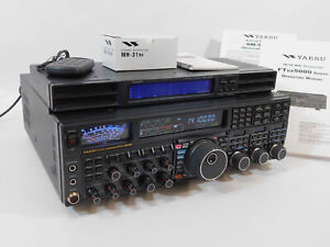 New ListingYaesu FTdx5000D Ham Radio Transceiver + SM5000 + Boxes (excellent condition)