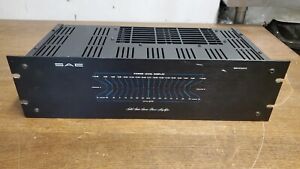 New ListingVintage SAE 3100 Stereo POWER AMPLIFIER AMP Working