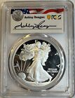 2021 W PROOF SILVER EAGLE PCGS PR69 DCAM CAMERON REAGAN SIGNED LEGACY SERIES T2