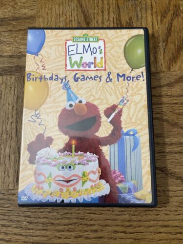 Sesame Street Elmos World Birthdays Games and More DVD
