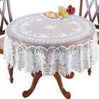 New ListingWhite or Cream Lace Kitchen Table Cloth Tablecloth Round or Oblong choice