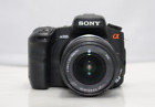 Sony Alpha A200 10.2MP Digital SLR Camera - Black Kit with 18-70mm Lens