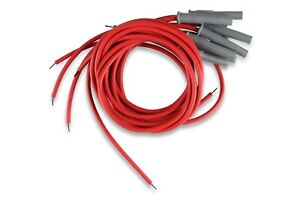 MSD Ignition 31199 Universal Spark Plug Wires 8-Cyl HEI/Socket Straight Boots