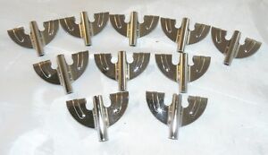Vintage Style NEW Bass Drum Claws Chrome Lot of 10 Kick Part Accessory
