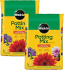 Potting Mix Soil for Outdoor/Indoor Plants, Enrich w/Plant Food 2Pack, 1 Cu.Ft.