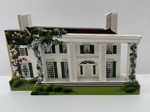 Shelia's Collectible Houses Tara Gone With the Wind - Hand Signed in 1998