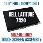 Dell Latitude 7420 2-in-1 FHD LCD TOUCH SCREEN Assembly SILVER JCD7M