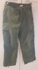 Vtg US Vietnam Tropical Combat Jungle Pants 1969 Trousers Ripstop Poplin OG107