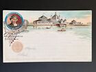 1893 Chicago World's Columbian Exposition Postcard FISHERIES BUILDING Goldsmith