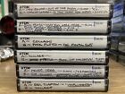 LOT OF 6-TDK MA90 Metal Type IV Cassette Tape, Sold As Blanks
