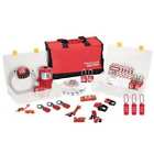 Master Lock 1458E410pre Group Safety Lockout Kit,Electrical