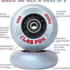 CLAS FOX Inline Skate Wheels With Wheels Bag Light Up 76MM 85A LED Shining