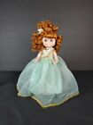 Vintage Dolly Dingle Doll Red Hair  On Stand 9