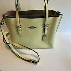 New COACH MOLLIE SMALL TOTE 25 PEAL LIME C4084