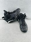 NIKE 384664-020 - Air Jordan 6 Retro Men's Sneakers Black Cat Shoes Size 11   B3