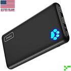 INIU 10000mAh 5V/3A USB-C In/Out LED Battery Power Bank Portable Fast Charger