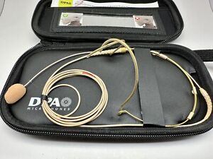 DPA 4088 CORE Directional Headset Microphone with MicroDot And 3 Pin LEMO- Beige