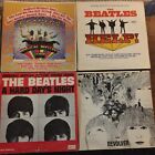 Lot of 4 Beatles Vinyl Records Revolver Help Hard Days Night ,Mystery Tour