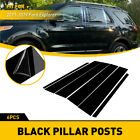 Fit For 2011-2019 Ford Explorer Black Pillar Post Door Trim Car Auto Accessories