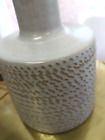 Martz Marshall Studio Vtg MCM G & J Incised Absract Ceramic Pottery Table Lamp