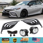 For 2021-2024 Toyota Camry SE XSE Model DRL Fog Lights Kit LED Driving Lamp Set (For: 2021 Toyota Camry XSE)