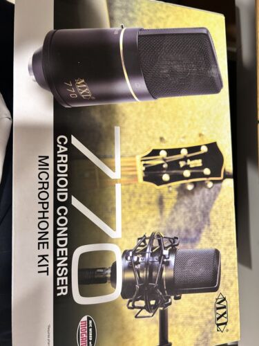 Brand New MXL 770 Cardioid Condenser Vocal Microphone kit