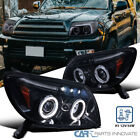 Fits 2003-2005 Toyota 4Runner Smoke LED Halo Projector Headlights Head Lamps L+R (For: 2004 Toyota 4Runner)