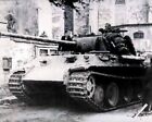 German Panther Tank in action 8