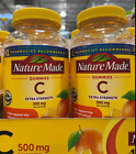 Nature Made Extra Strength Vitamin C 500mg, 180 Adult Gummies Exp 06/2024
