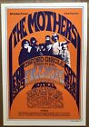 Zappa Poster Mothers Invention  BG27 Fillmore Graham 2nd Print 1966 Vintage