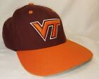 New ListingVintage Virginia Tech Hokies Zephyr Snapback Hat Cap Wool Blend Snap Back