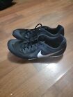 Size 10 - Nike Zoom Rival Low Black Track & Field Sprinting Jumping MULTI SPIKES