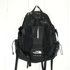 The North Face Recon Black Laptop & Hiking Day Pack Older Version W/ Mesh Pocket