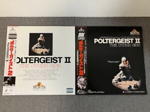 Poltergeist II: The Other Side - Laser Disc - Set of 2 - OBI JAPAN LD Movie