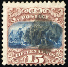 US Stamps # 118 Used Fresh Type I Neat Cancel Scott Value $900.00