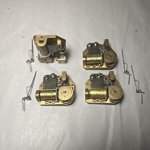 New ListingLot of  (4) Reuge Music Box Movements & Stoppers 