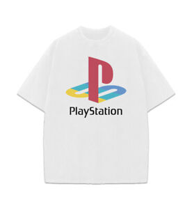 Playstation Classic Logo Graphic Design Men T-Shirt