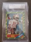 1986 Jerry Rice Topps Rookie Bgs 7.5!