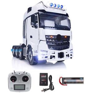 LESU 1/14 8X8 RC Tractor Truck 4 Axles 3363 RTR Remote Control Car Metal Chassis