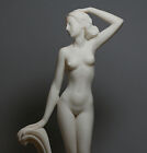 Goddess APHRODITE Venus Nude Female Figure Cast Marble Statue Sculpture 12inches