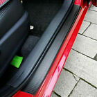 4x Auto Accessories Carbon Fiber Stickes Car Scuff Plate Door Sill Sticker 2023 (For: 2017 Porsche Cayenne)
