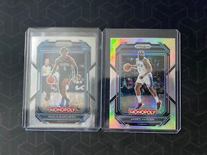 2023 Panini Monopoly Prizm Paolo Banchero RC Limited Edition  #66 / James Harden